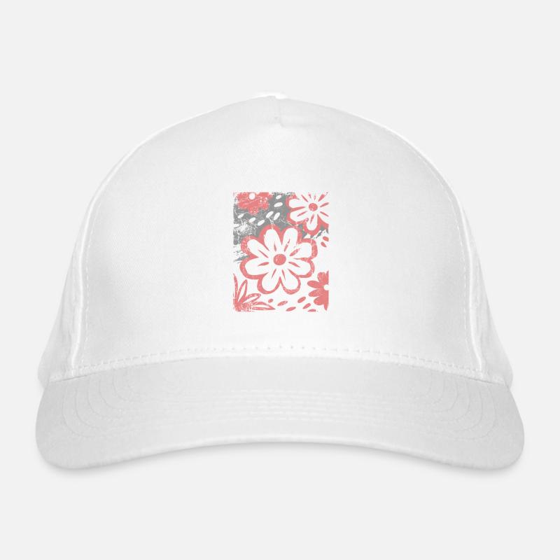 Fleurs - Printemps - Été - Dire Casquette classique bio