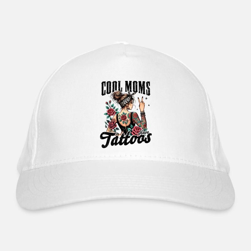 Les mamans cool ont des tatouages Casquette classique bio