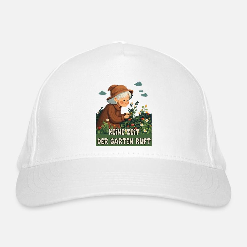 No time, the garden is calling. Organic Baseball Cap