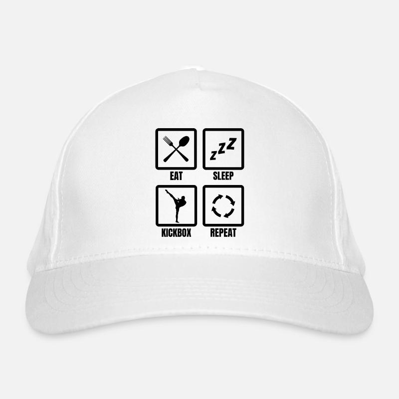 Daily routine for kickboxers Organic Baseball Cap