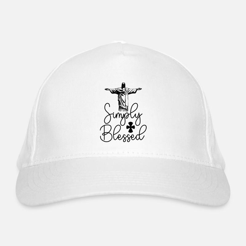 Einfach gesegnet Organic Baseball Cap
