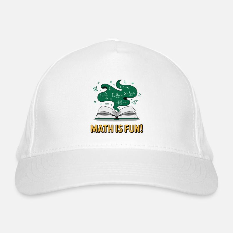 MATHEMATIK Bio-Baseballkappe