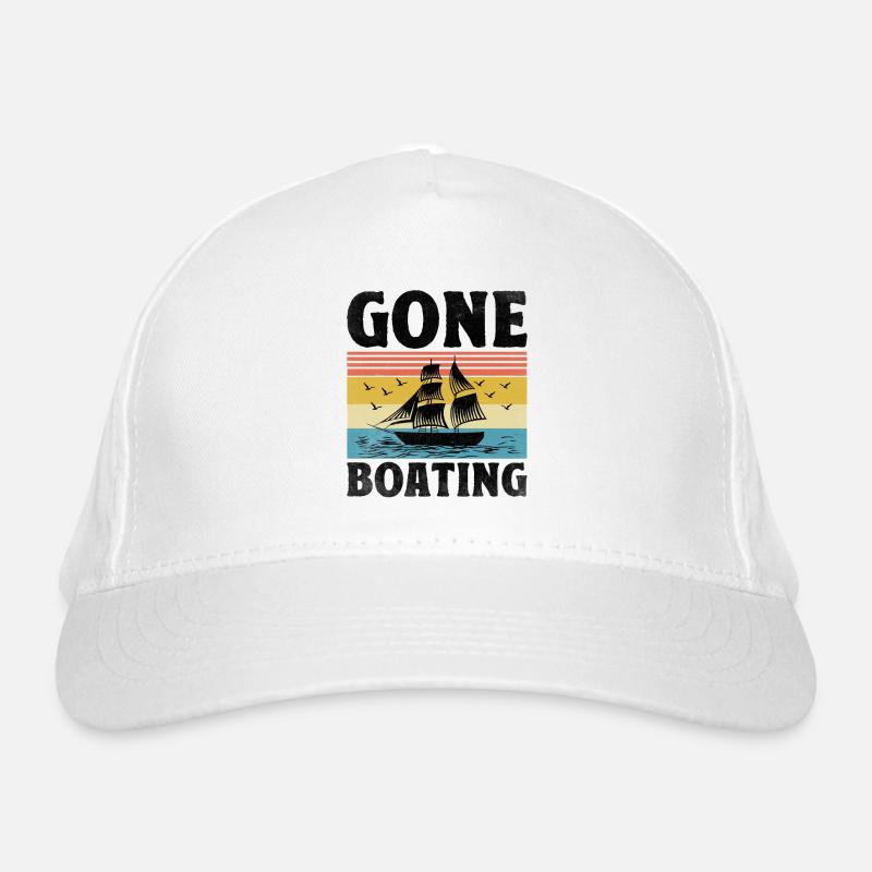 Gone Boating Paddle Boat Organic Baseball Cap