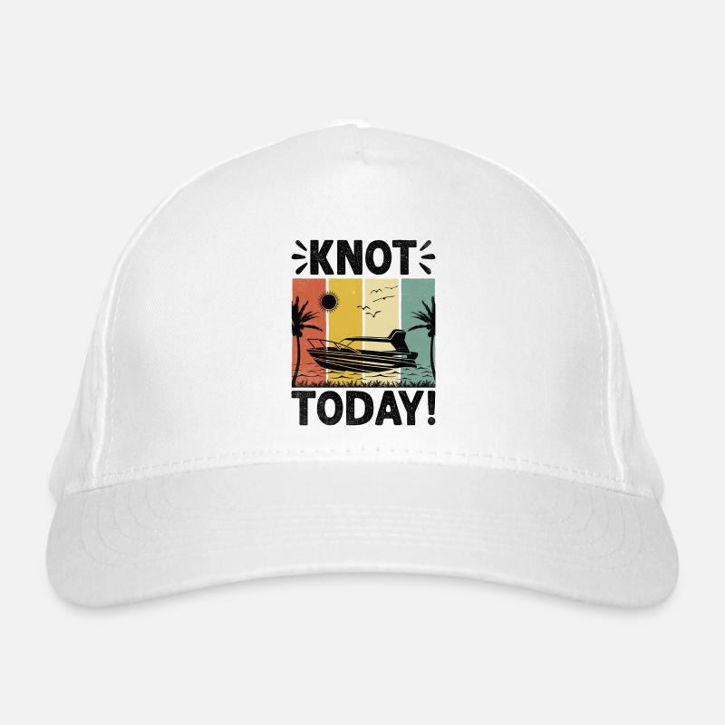 Knoten Heute Paddelboot Bio-Baseballkappe