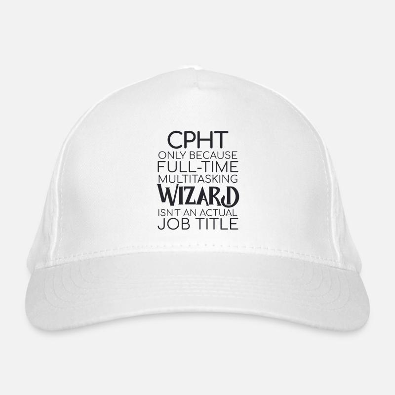 CPhT Wizard Pharmacie Casquette classique bio