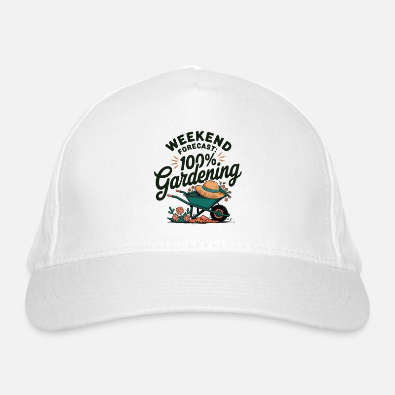 Gartenliebe pur – Wochenend-Style Bio-Baseballkappe