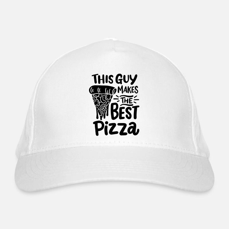 This guy makes the best pizza Bio-Baseballkappe