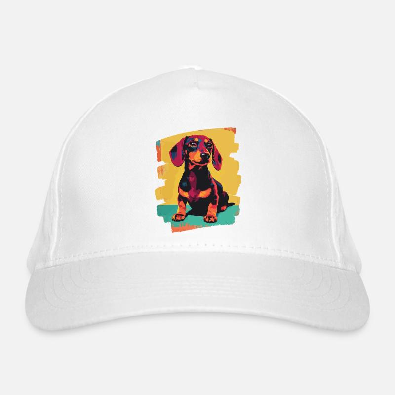 Dackel Dachshund Bio-Baseballkappe