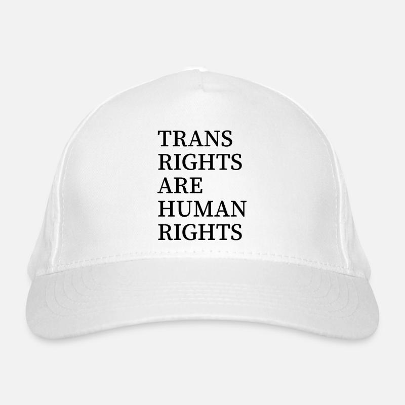 Trans rights are human rights Organic Baseball Cap