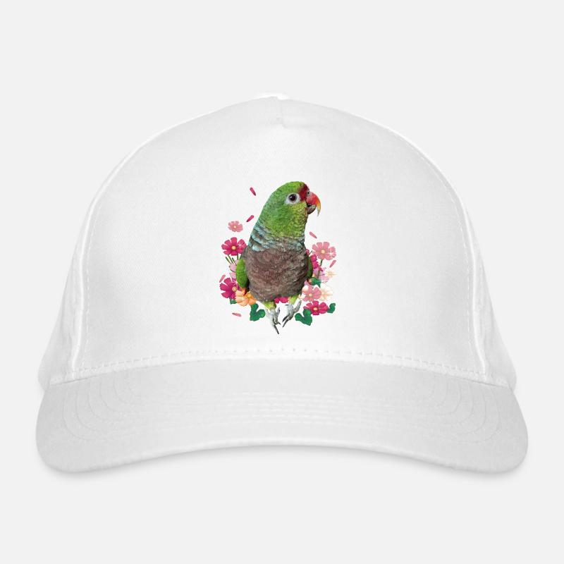 Weinpapagei Bio-Baseballkappe