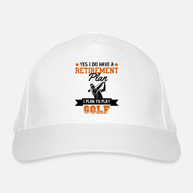 Golf Pension Plan Saying Golfer Fan Organic Baseball Cap