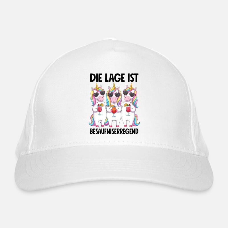 The situation is drunkenness Organic Baseball Cap