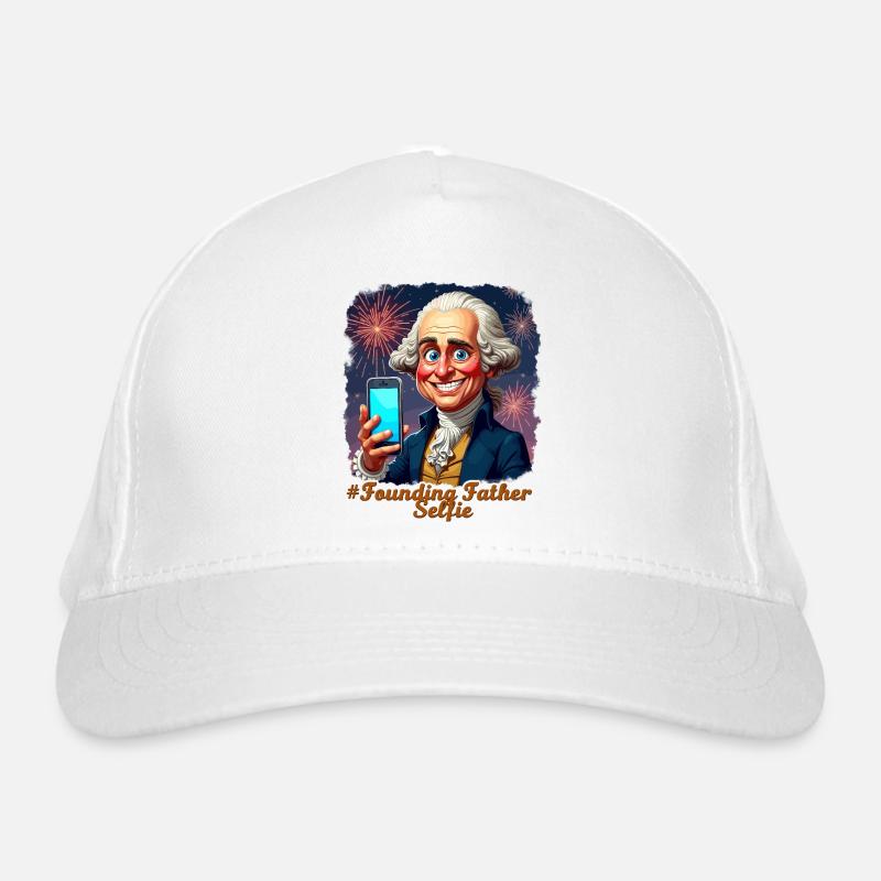 Founding Father Selfie Organic Baseball Cap