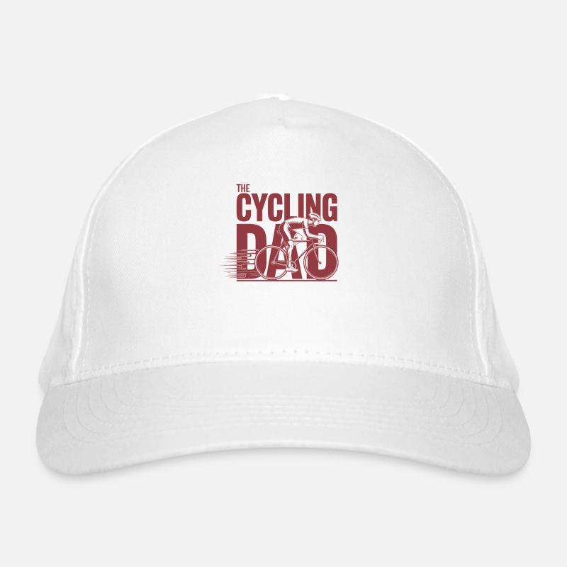 Le papa cycliste Casquette classique bio