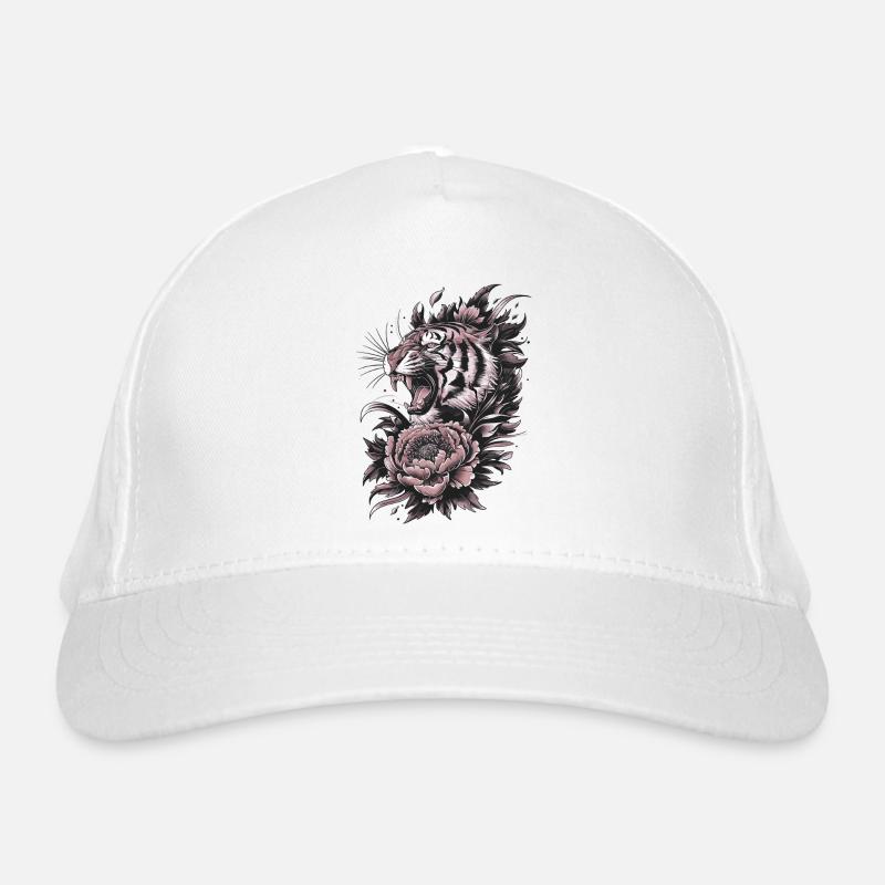 Tiger rencontre Blossom – Puissance et élégance Casquette classique bio