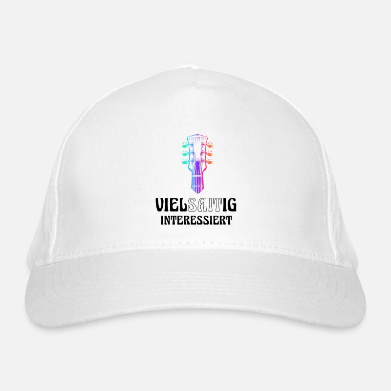 Guitar multi-stringed interested Organic Baseball Cap