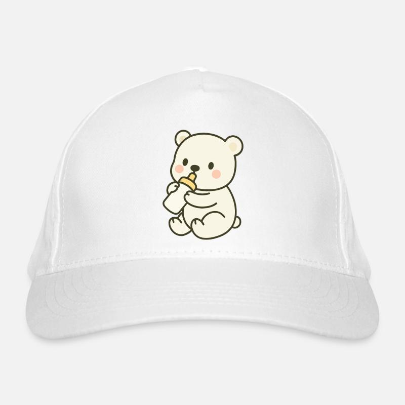 Temps de traite dans la crème glacée Casquette classique bio