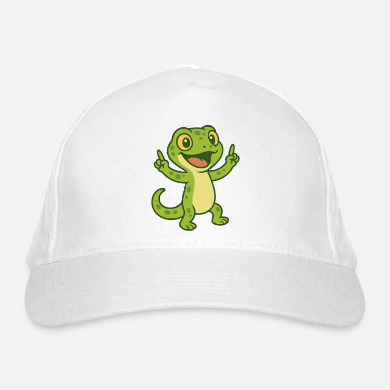Joyeuses vibrations de gecko Casquette classique bio