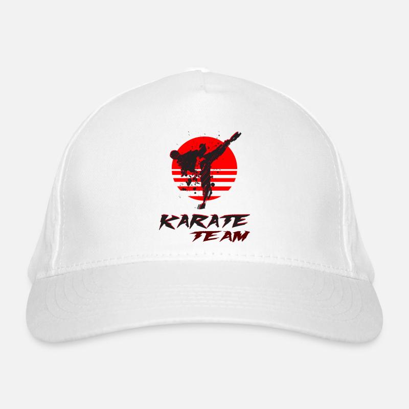 Karate-Mannschaft Bio-Baseballkappe