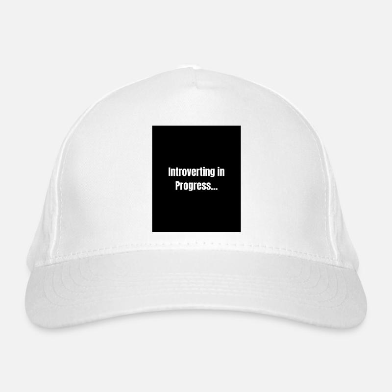 Introverting – Quiet Mode ON Organic Baseball Cap