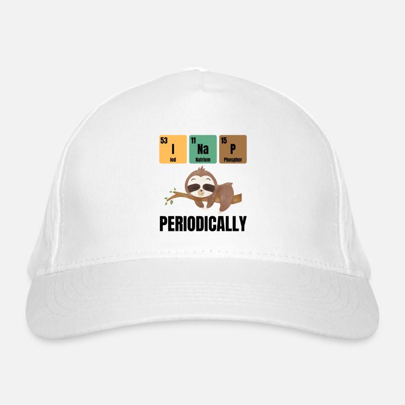 Funny Sloth Saying Chemistry Humor Organic Baseball Cap