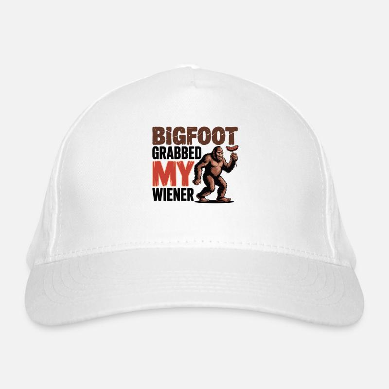 Bigfoot a eu ma saucisse Casquette classique bio
