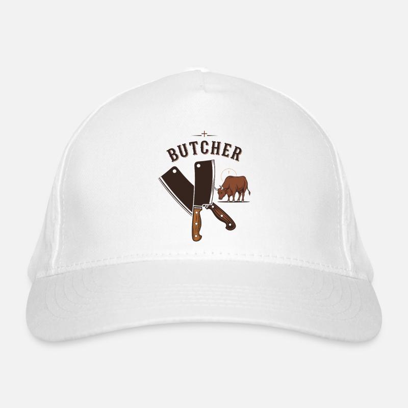 Maître boucher Casquette classique bio