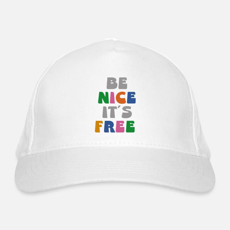 Soyez gentil, c’est gratuit Casquette classique bio