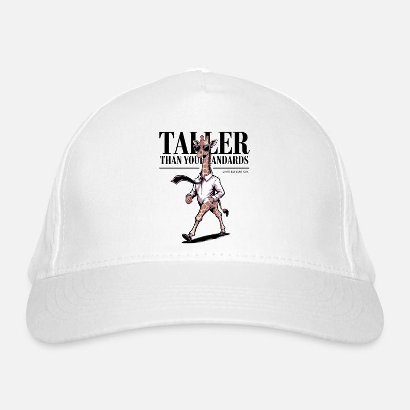 Höher als du erst, Giraffe Bio-Baseballkappe