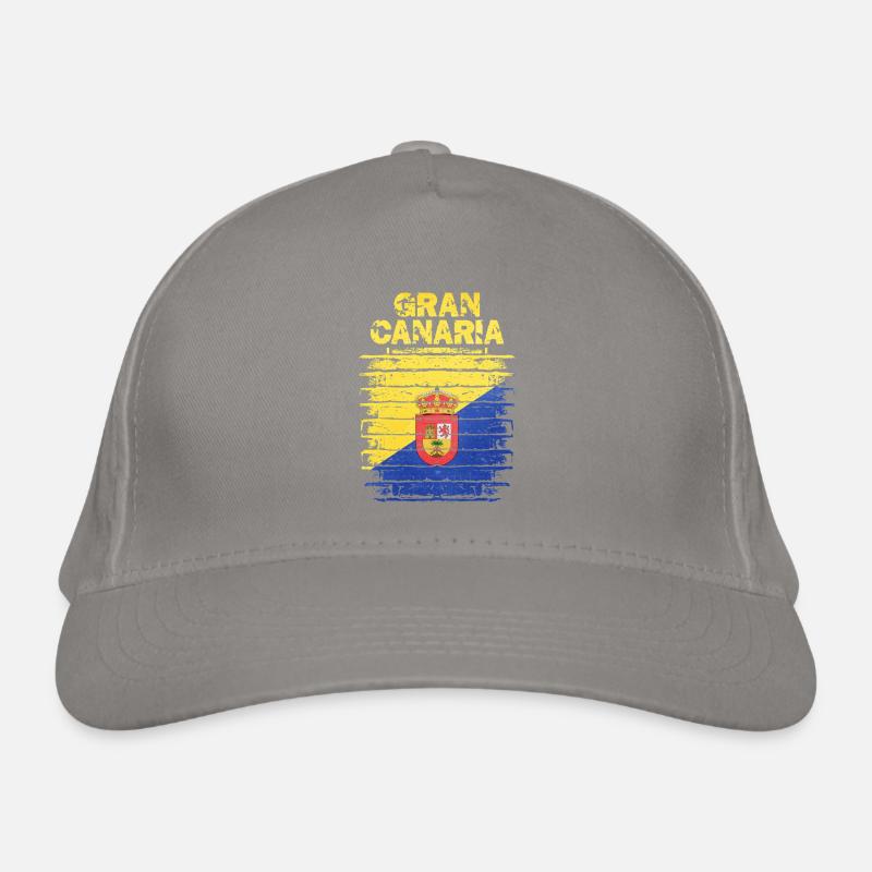 Drapeau Guanche au look rustique Casquette classique bio