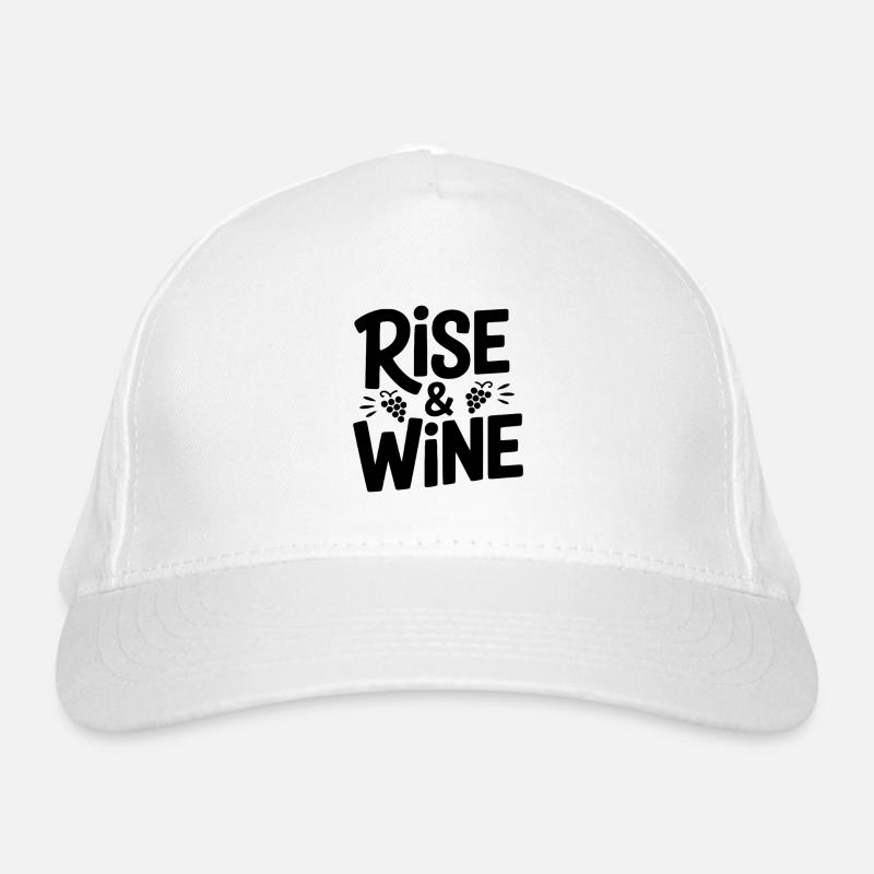 Lever et vin Casquette classique bio