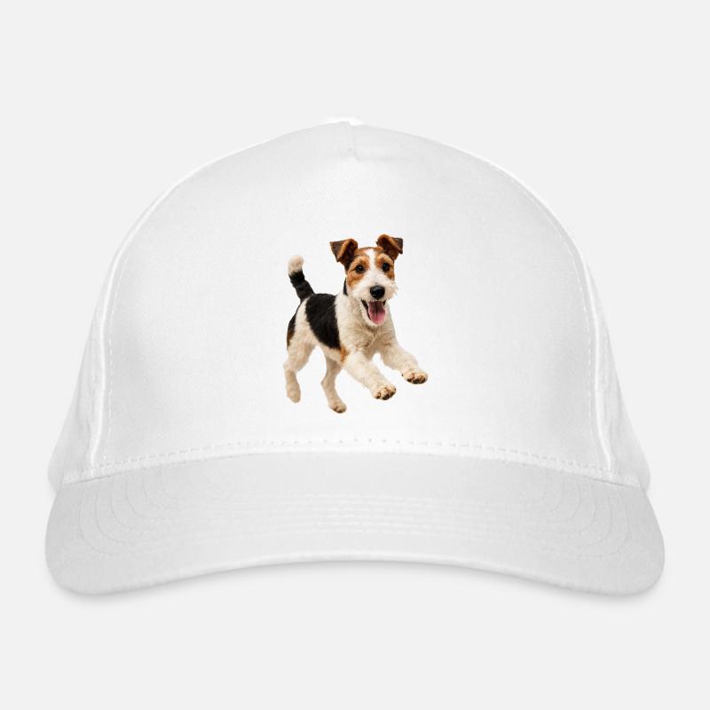 Chien fox terrier joueur Casquette classique bio