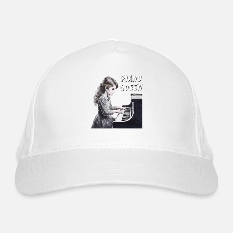 PIANO QUEEN Organic Baseball Cap