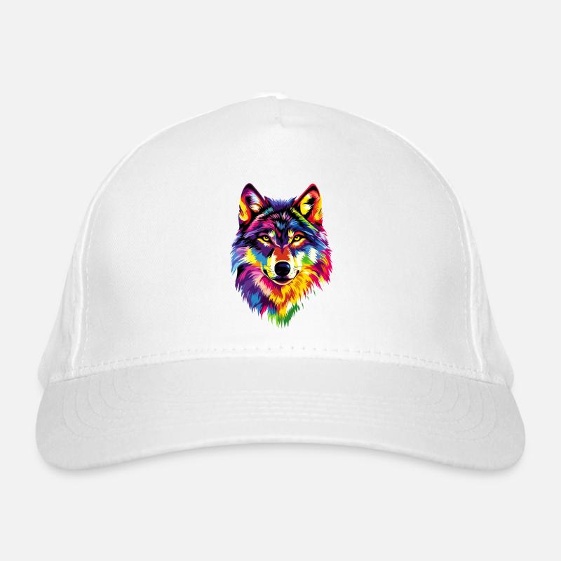 Wolf Love Wolves Wolf Pack Wolfhound Wild Wolf Casquette classique bio