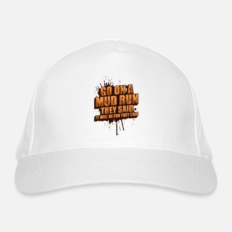 Participez à une course dans la boue Schlammlauf Mud Run Muddy Race Casquette classique bio