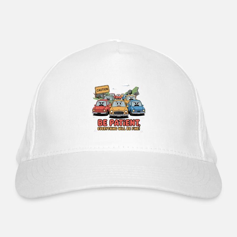 Patience sur la route Casquette classique bio