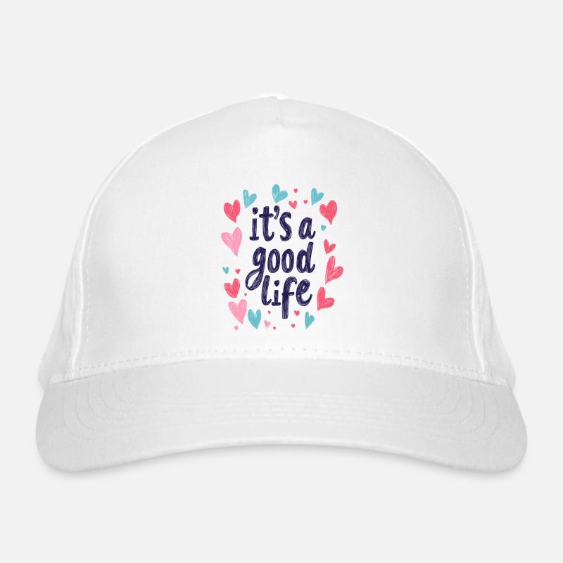 C’est une belle vie Casquette classique bio