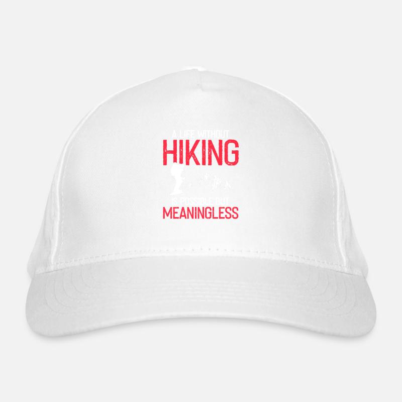 Vie sans sentiers Randonnée Passion Dévotion Casquette classique bio