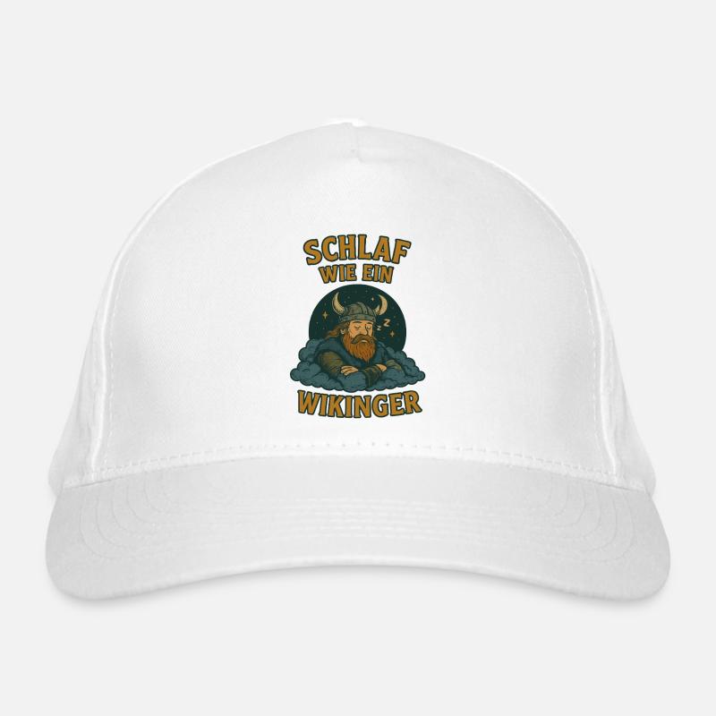 Dormez comme une chemise de nuit viking Casquette classique bio