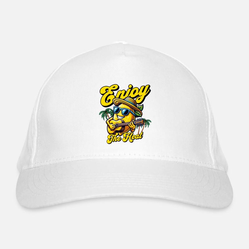 Zitronenlimonade Zitronen Zitrusfrüchte Geschenk Bio-Baseballkappe