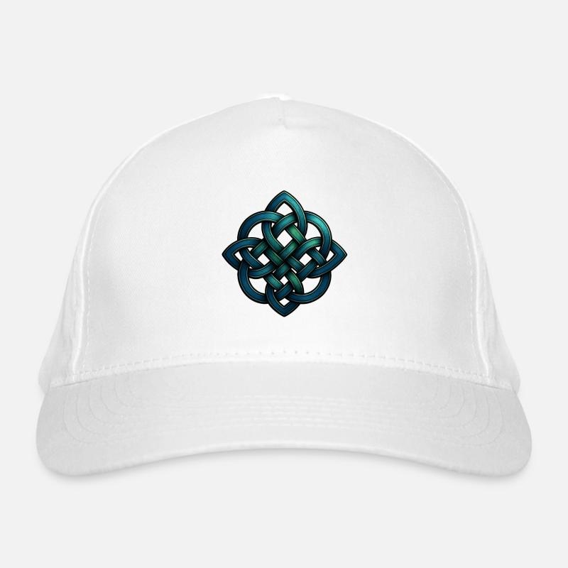 Keltischer Knoten Bio-Baseballkappe