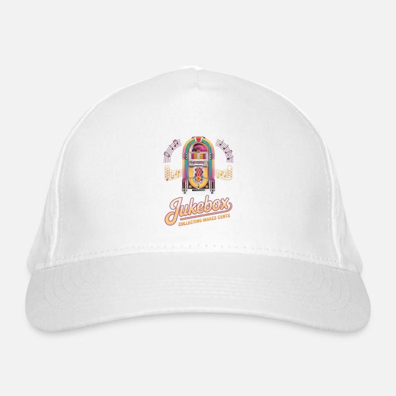 Jukebox Collectors Jukebox Collecting Makes Cents Organic Baseball Cap