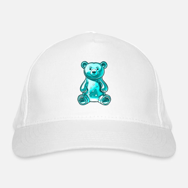 Gummy Bear Turquoise Organic Baseball Cap