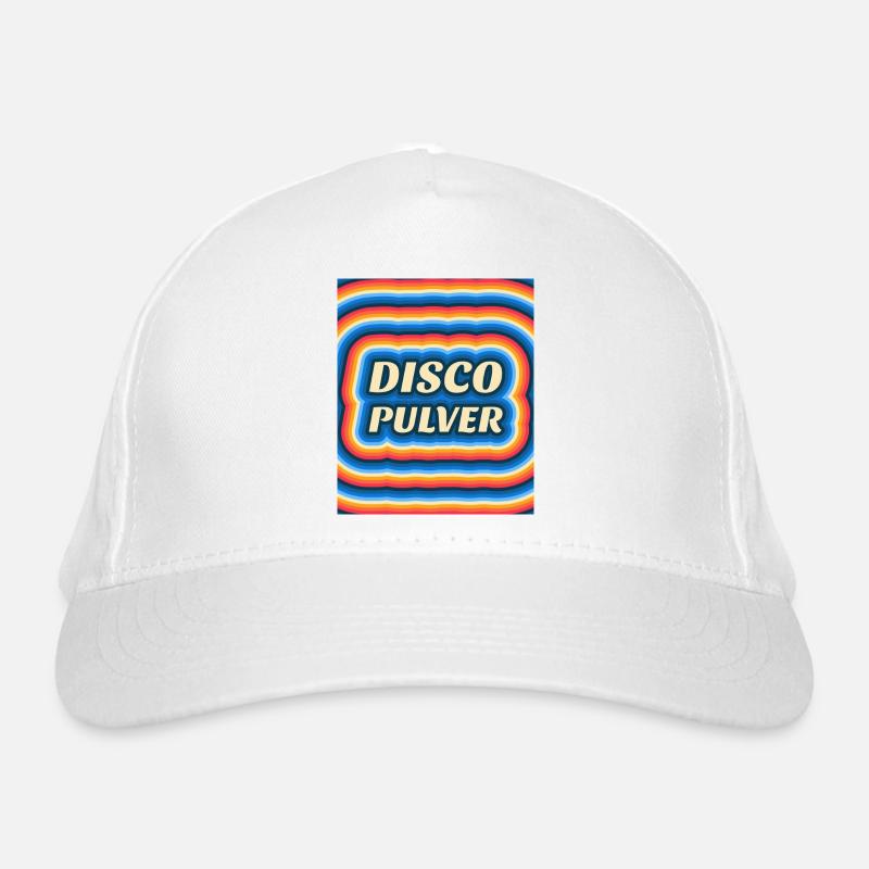 Disco Powder Logo rétro Casquette classique bio