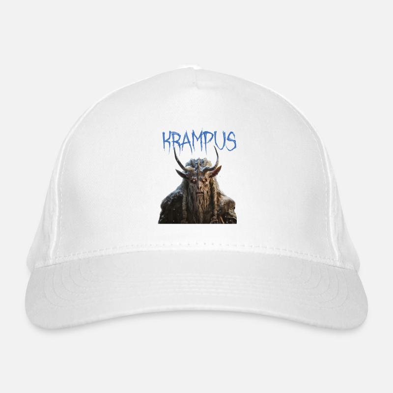 Krampus – gloomy Alpine design, customs Organic Baseball Cap