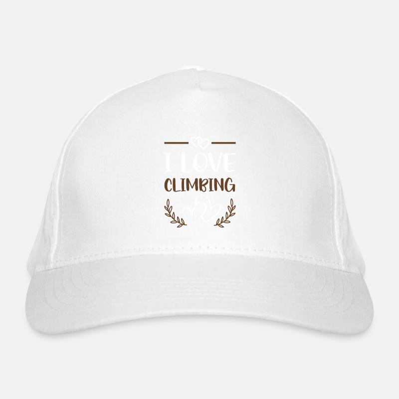 J’adore l’escalade Casquette classique bio