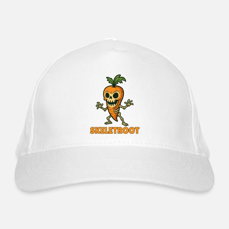 Funny Vegetable Monster – Halloween Fun Organic Baseball Cap