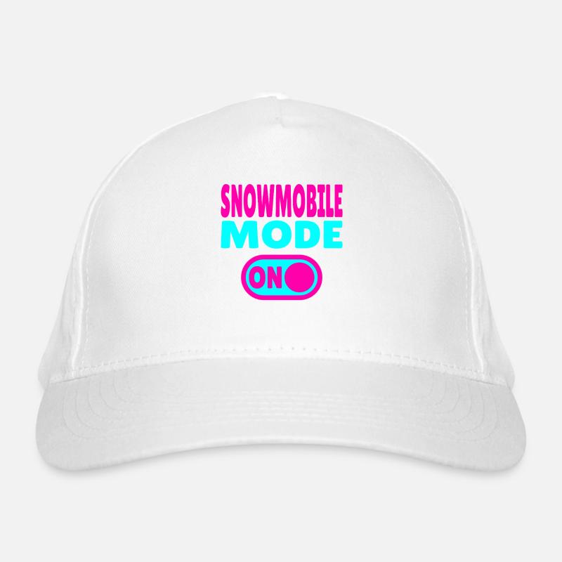 Snowmobile Mode ON Bio-Baseballkappe