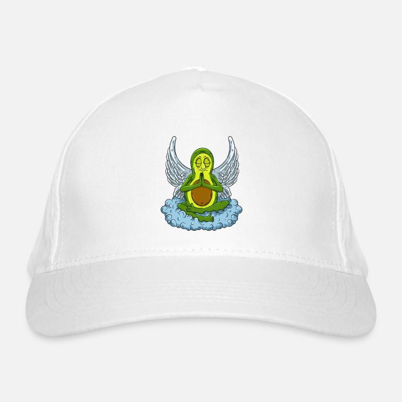 Avocado Angel Mediation Organic Baseball Cap