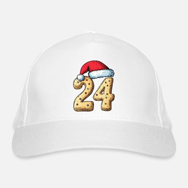 Biscuit de Noël à 24 chiffres Casquette classique bio